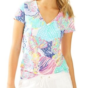 Lilly Pulitzer Roar of the Seas Michele Top
